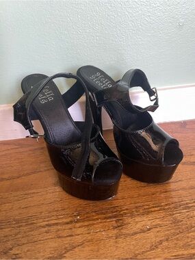 Hella Heels 6" Glitterati "Sin City"